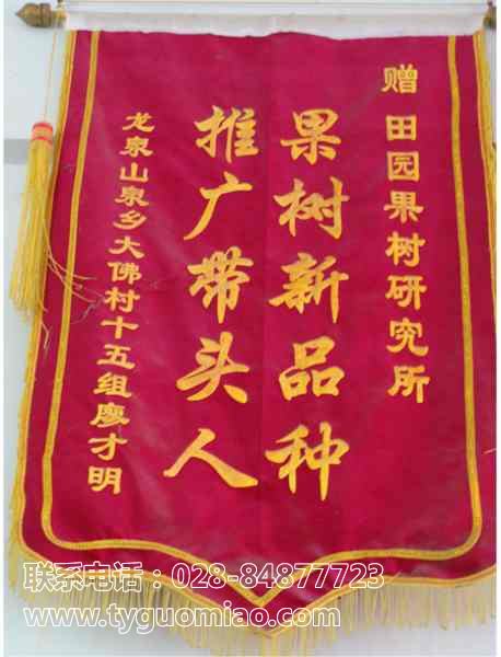 果树推广新品种企业表彰