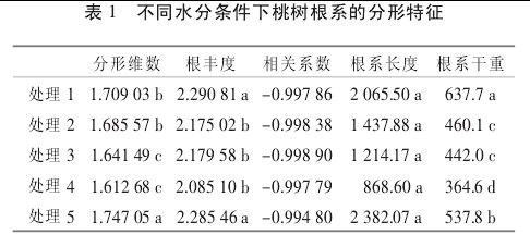 桃树苗在发育期间根系有哪些不同